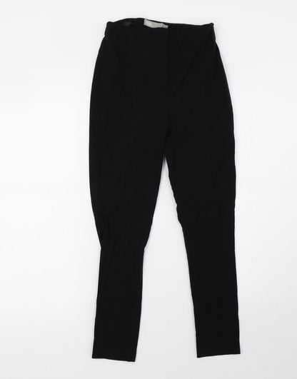 Womens UK Size 6 ASOS Regular Fit  Black Trousers