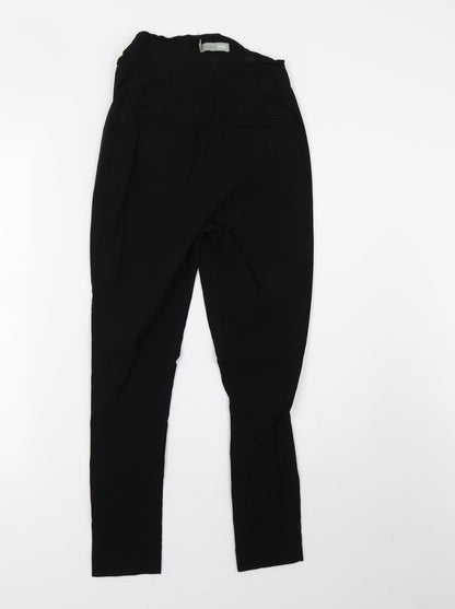 Womens UK Size 6 ASOS Regular Fit  Black Trousers