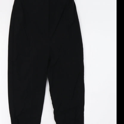 Womens UK Size 6 ASOS Regular Fit  Black Trousers