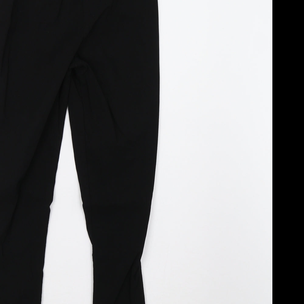 Womens UK Size 6 ASOS Regular Fit  Black Trousers