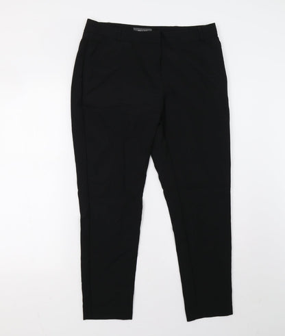 Womens UK Size 12 Primark Regular Fit  Black Trousers