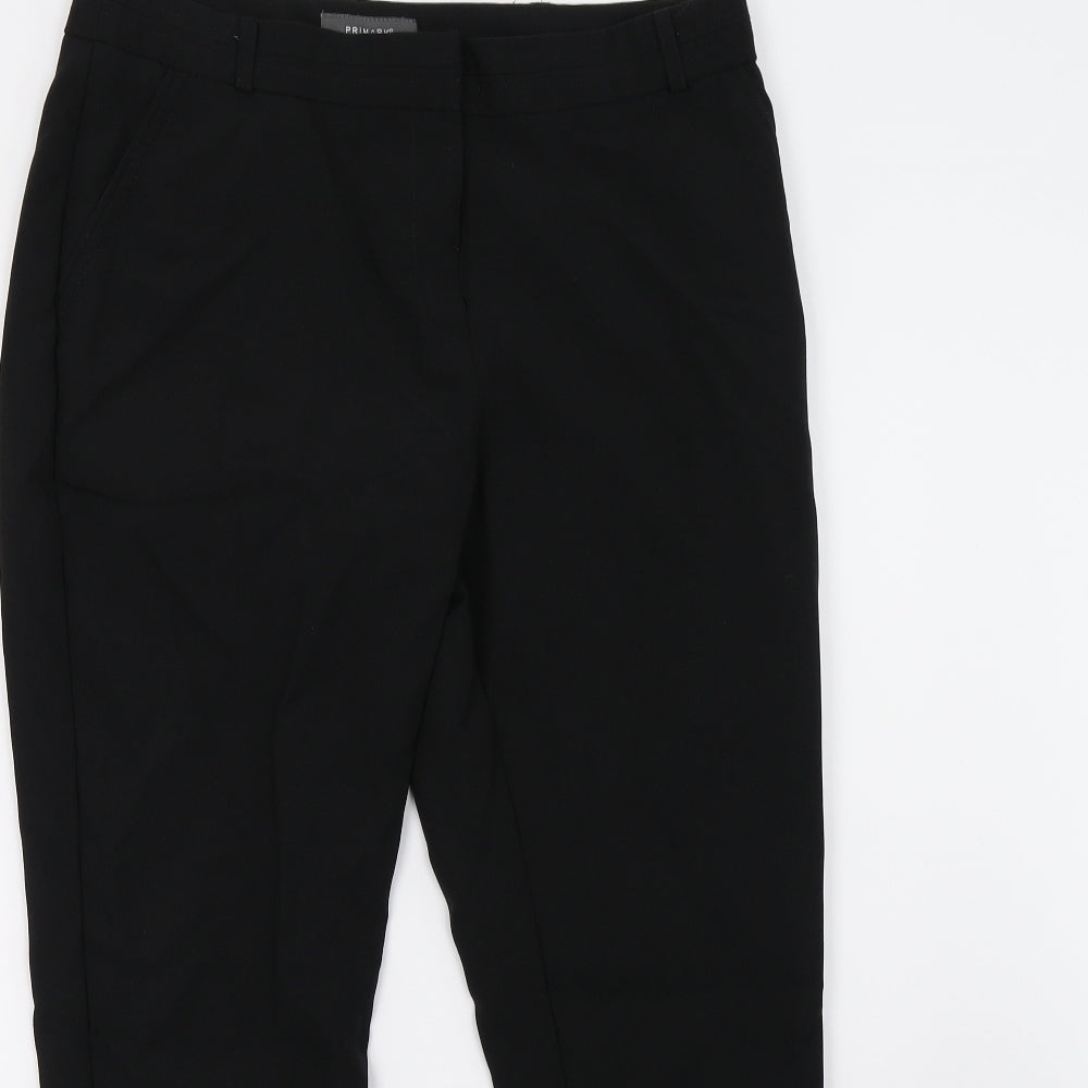Womens UK Size 12 Primark Regular Fit  Black Trousers