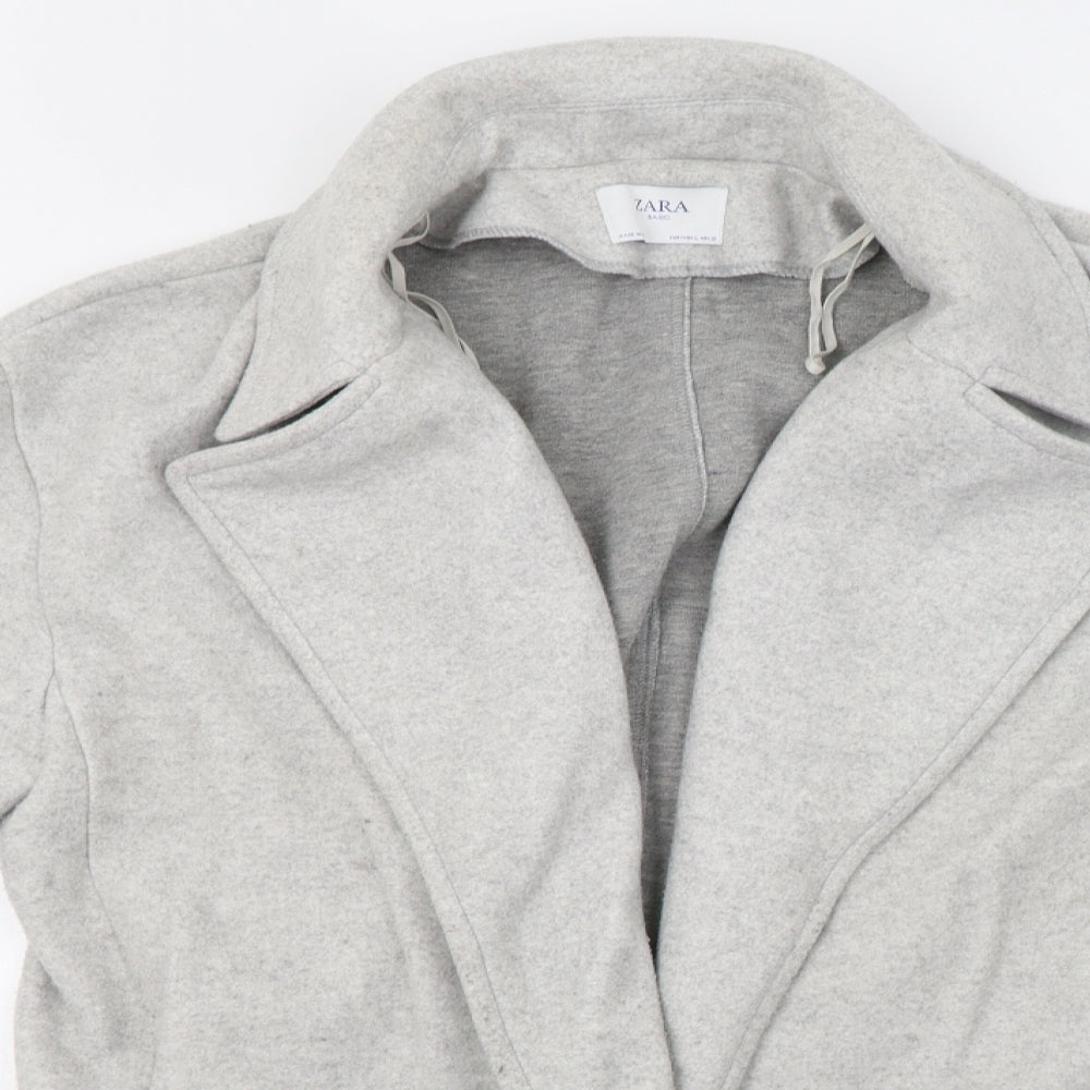 Womens UK Size L Zara Grey Jacket