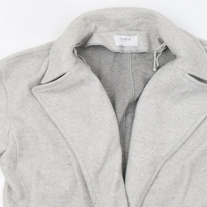Womens UK Size L Zara Grey Jacket