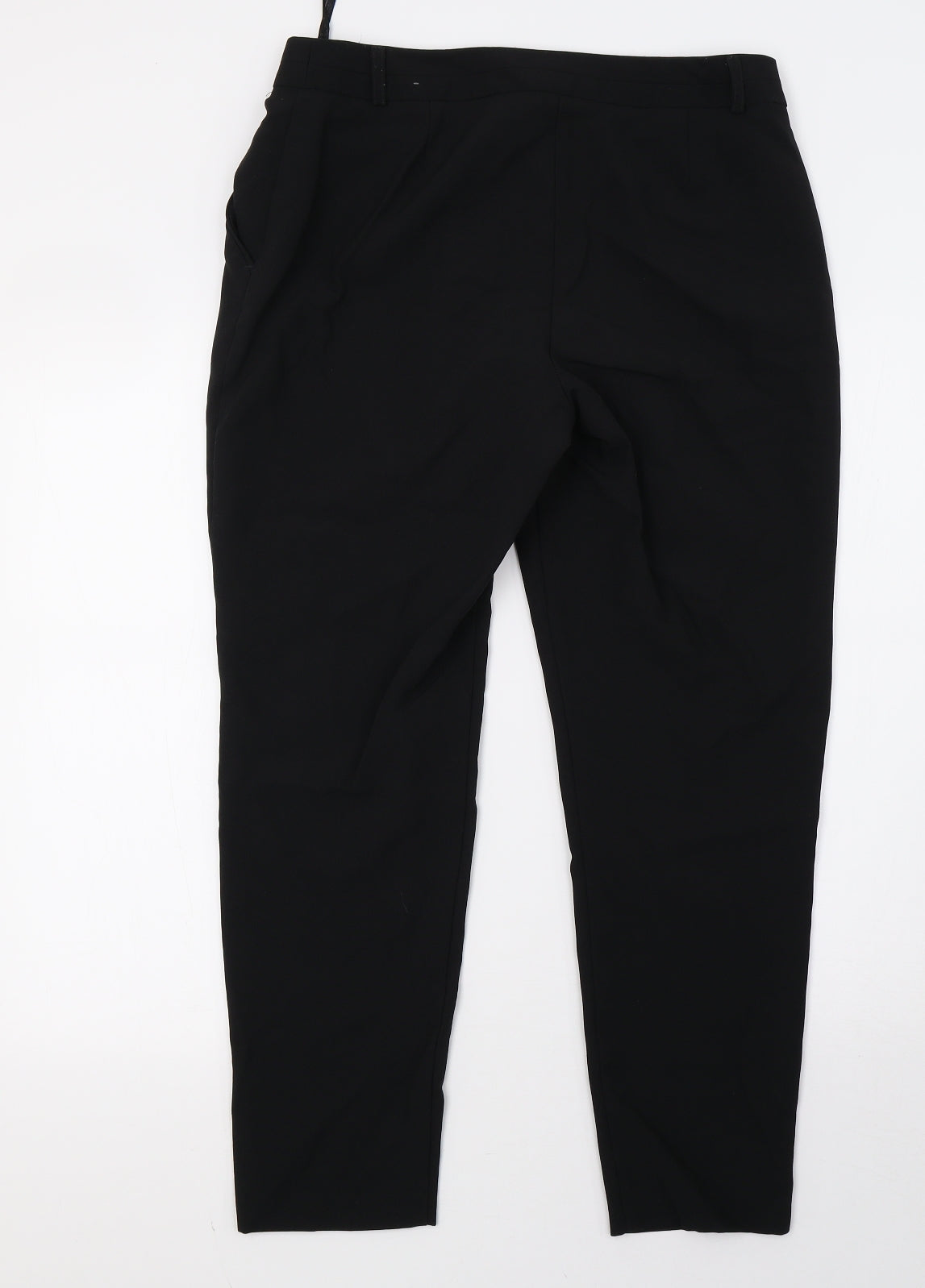 Womens UK Size 12 Primark Regular Fit  Black Trousers