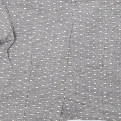 Marks and Spencer Girls Grey Polka Dot  Jacket  Size 12-13 Years