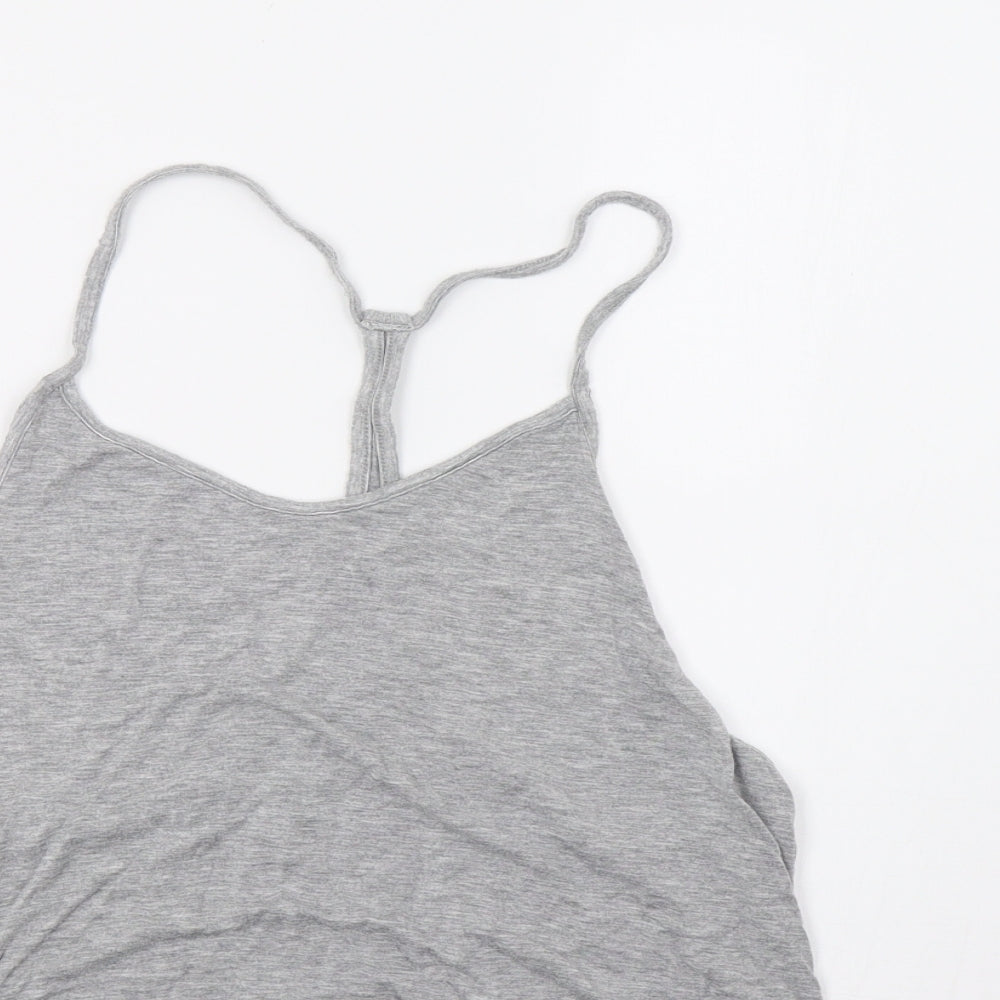 Womens UK Size S Reebok Grey Basic Tank