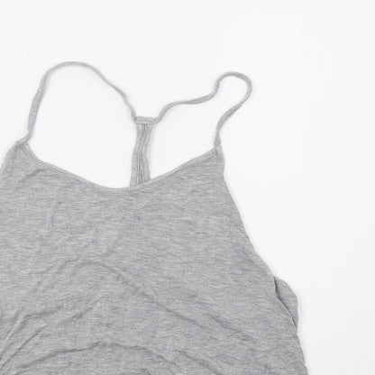 Womens UK Size S Reebok Grey Basic Tank