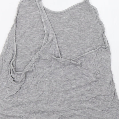 Womens UK Size S Reebok Grey Basic Tank