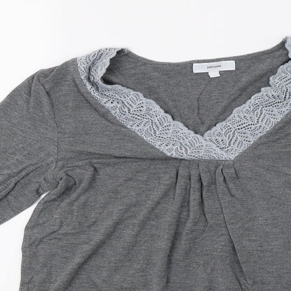 Womens UK Size 10 John Lewis Grey Pullover Sweatshirt