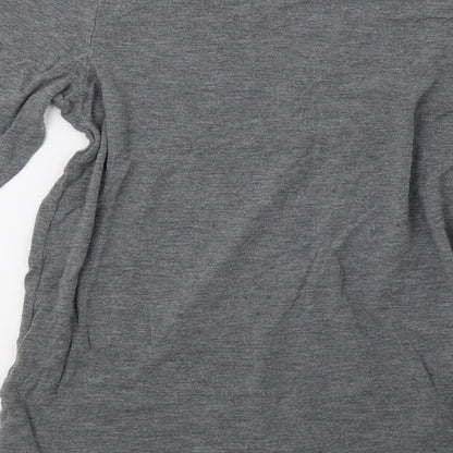 Womens UK Size 10 John Lewis Grey Pullover Sweatshirt