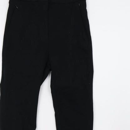 Womens UK Size 10 Marks and Spencer Regular Fit  Black Trousers
