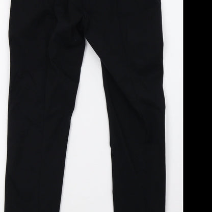 Womens UK Size 10 Marks and Spencer Regular Fit  Black Trousers