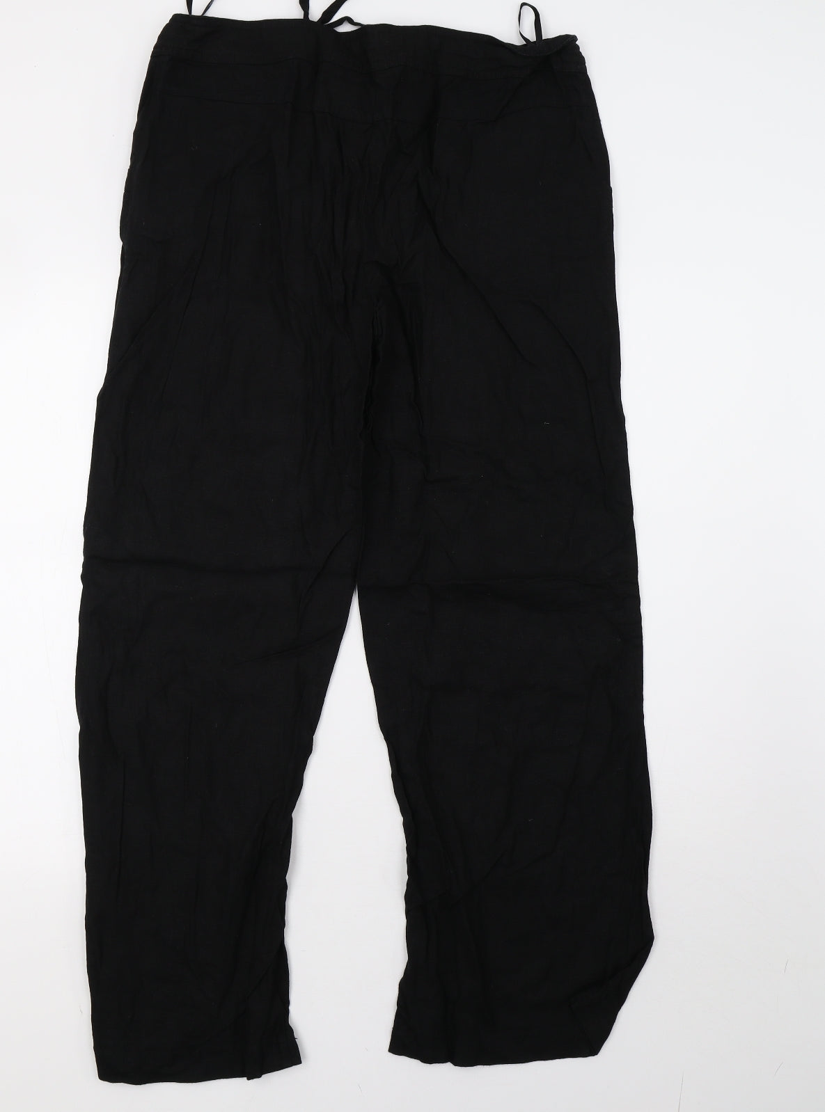Matalan Womens Black   Trousers  Size 14 L30 in