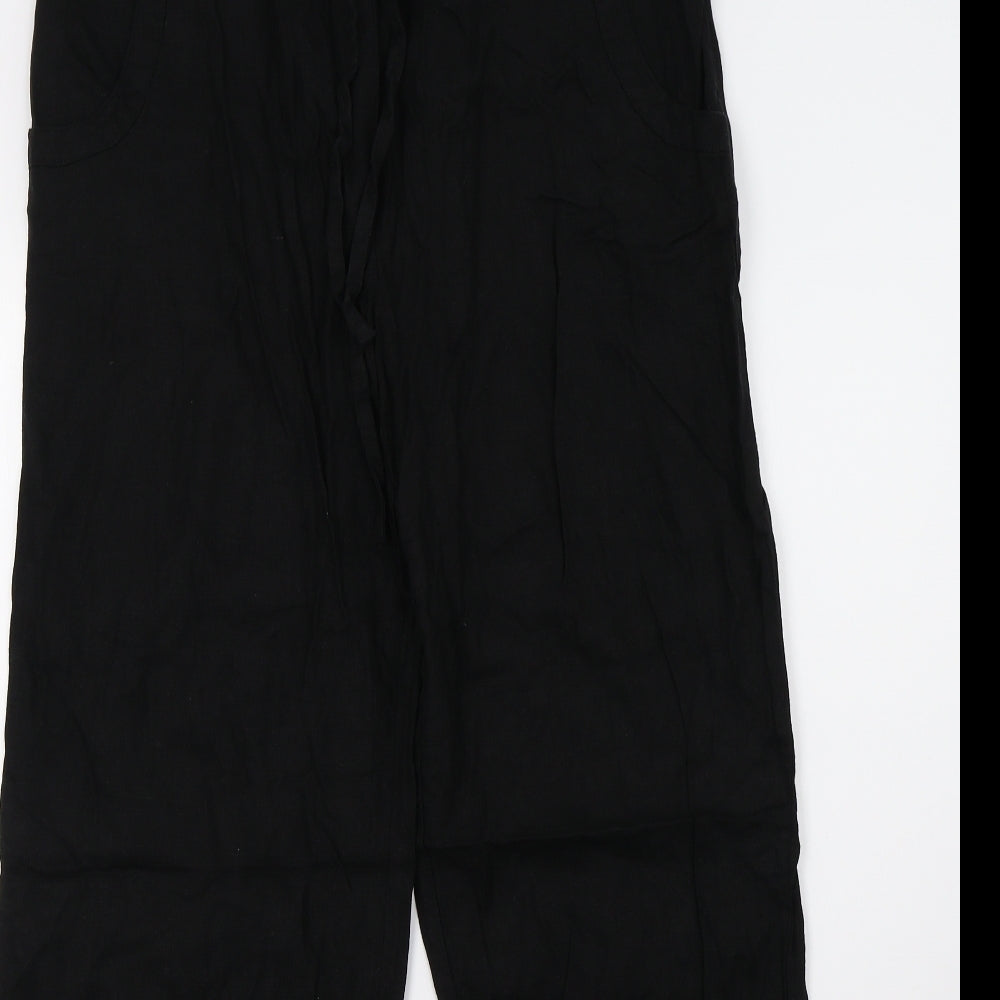 Matalan Womens Black   Trousers  Size 14 L30 in