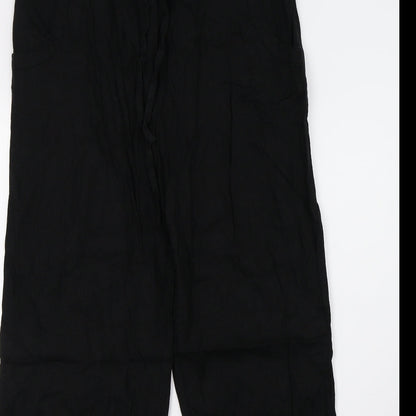 Matalan Womens Black   Trousers  Size 14 L30 in