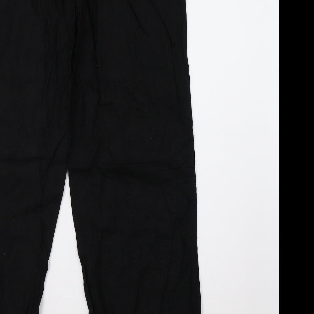 Matalan Womens Black   Trousers  Size 14 L30 in