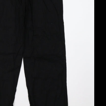 Matalan Womens Black   Trousers  Size 14 L30 in
