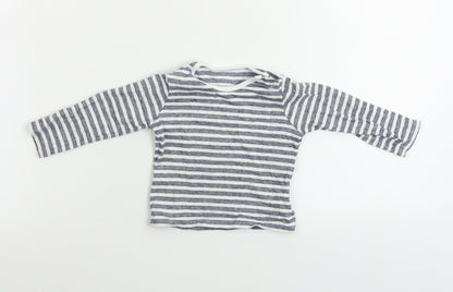 TU Boys Grey   Basic T-Shirt Size 3-6 Months
