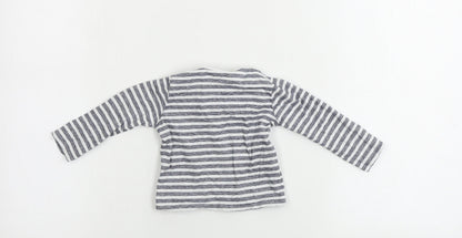 TU Boys Grey   Basic T-Shirt Size 3-6 Months