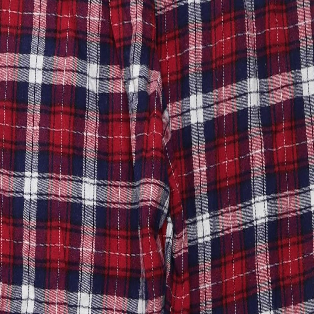 Peacocks  Mens Purple Check  Trousers  Size M L24 in