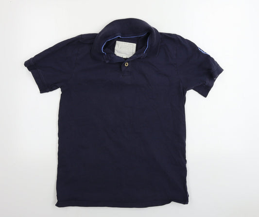 avenue  Mens Blue    Polo Size M
