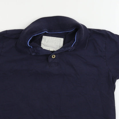 avenue  Mens Blue    Polo Size M