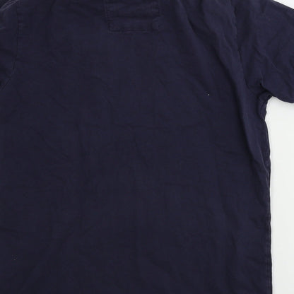 avenue  Mens Blue    Polo Size M