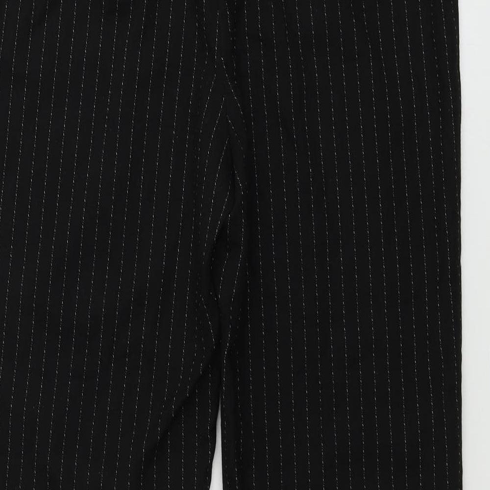 Womens UK Size 12 Principles Regular Fit  Black Trousers