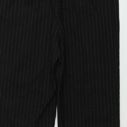 Womens UK Size 12 Principles Regular Fit  Black Trousers