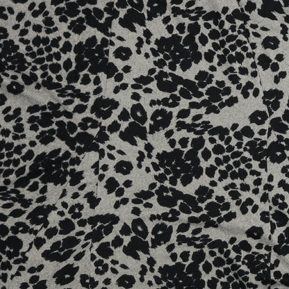 Nutmeg  Womens Grey Animal Print  A-Line Skirt Size 18