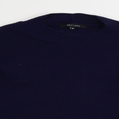 Womens UK Size 16 new look Blue Pullover Jumper