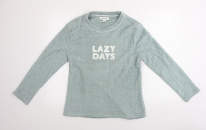love to lounge        Womens Green   Pullover Jumper Size M