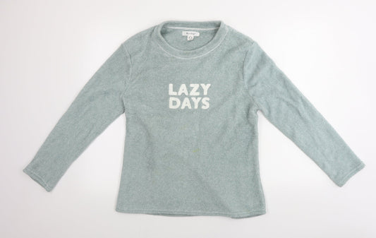 love to lounge        Womens Green   Pullover Jumper Size M