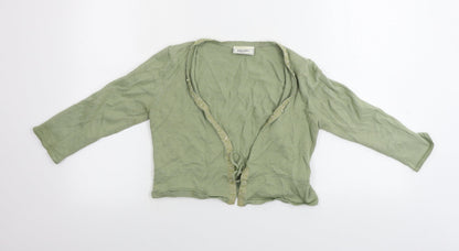 Womens UK Size 10 Principles Green Cardigan Jumper