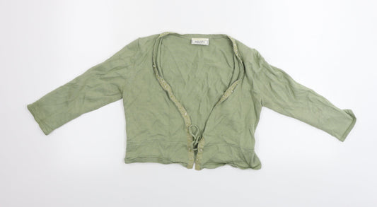 Womens UK Size 10 Principles Green Cardigan Jumper