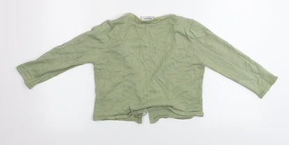 Womens UK Size 10 Principles Green Cardigan Jumper