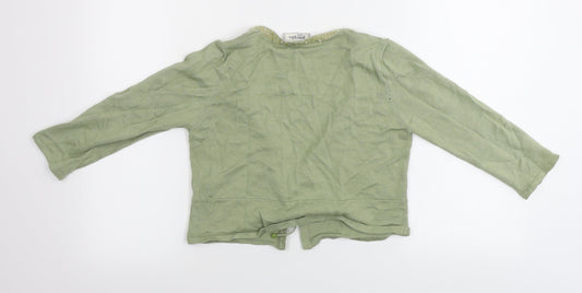 Womens UK Size 10 Principles Green Cardigan Jumper