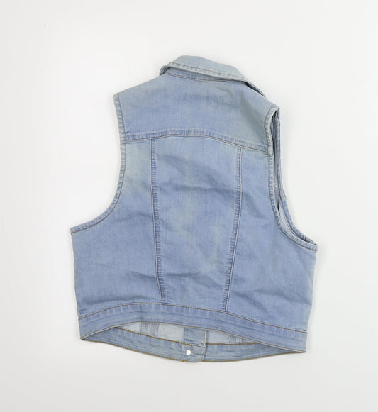 George  Womens Blue   Jacket Coatigan Size 10