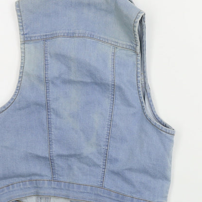 George  Womens Blue   Jacket Coatigan Size 10