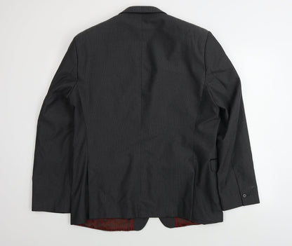 Mens UK Size 44 Red Herring Regular Grey Suit Jacket