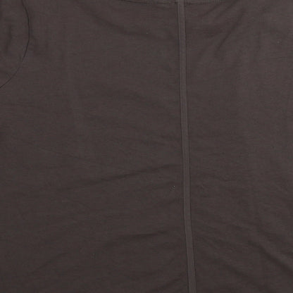 Womens UK Size 20 Marks and Spencer Brown Basic T-Shirt