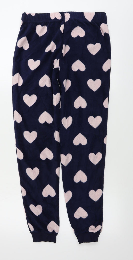Womens UK Size 8 Debenhams Regular Fit Sweatpants Blue Trousers