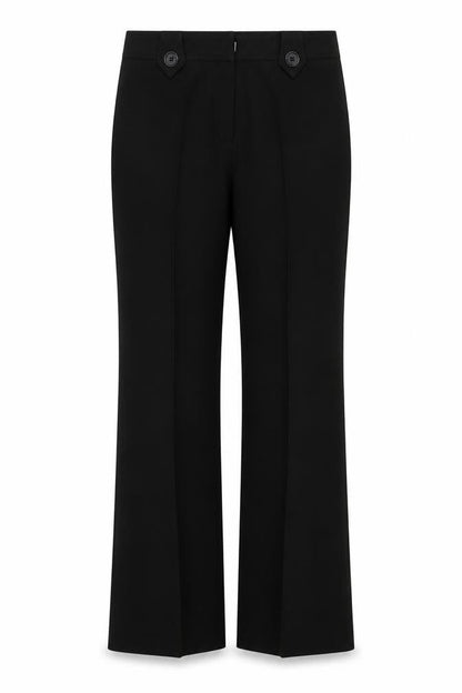 Womens UK Size 12 Etam Regular Fit  Black Trousers