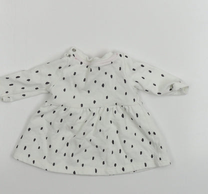fred&flo  Girls White   Pullover Jumper One Size
