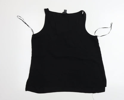 Womens UK Size 14 Atmosphere Black Basic Blouse