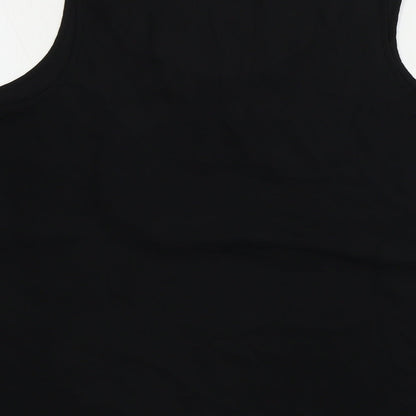 Womens UK Size 14 Atmosphere Black Basic Blouse