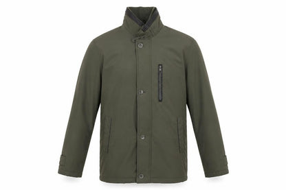 Mens UK Size S paul berman Green Rain Coat