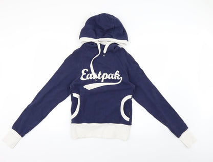 Eastpak Womens Multicoloured Geometric  Pullover Hoodie Size XS