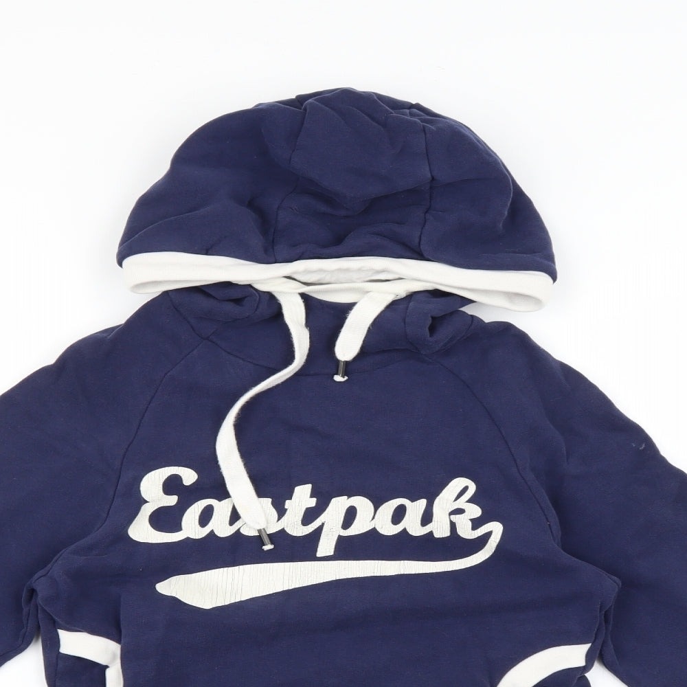 Eastpak Womens Multicoloured Geometric  Pullover Hoodie Size XS